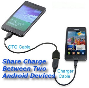 Sharing battery between two Android