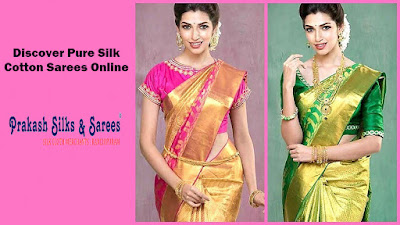 Discover Pure Silk Cotton Sarees Online