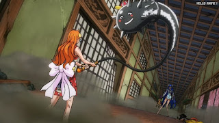 ワンピースアニメ 1037話 ゼウス クリマ・タクト | ONE PIECE Episode 1037