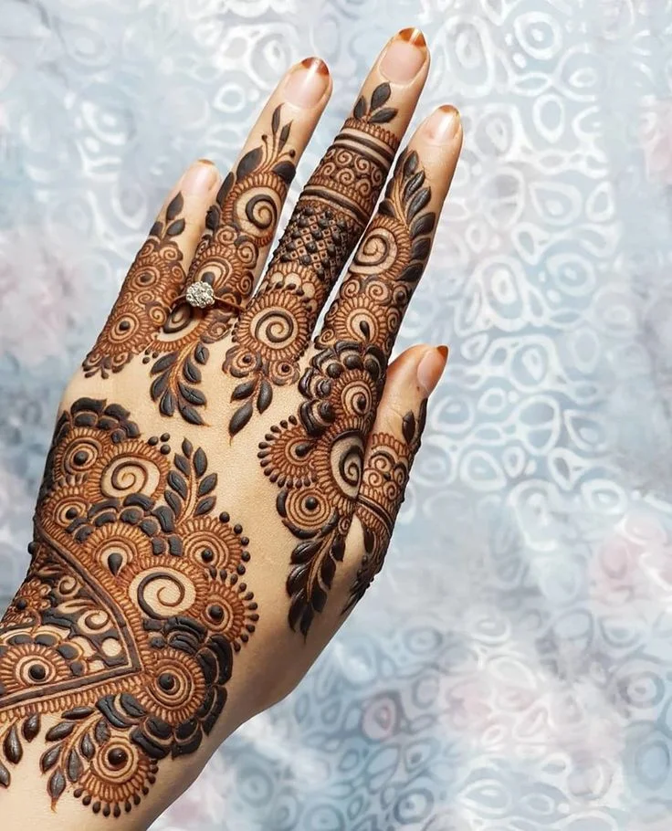 নতুন মেহেদি ডিজাইন -  New Mehndi Design - ajkeridea.com