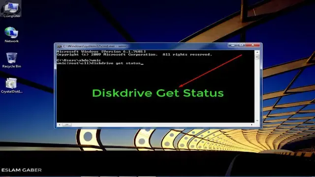 فحص الهارد ديسك ومعرفة اداءه status hard drive