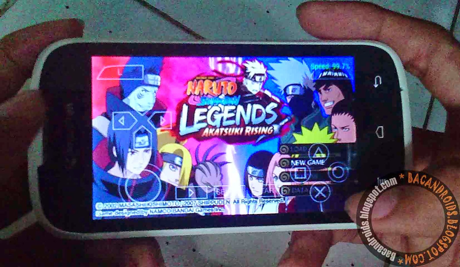 Game Naruto For PPSSPP Android