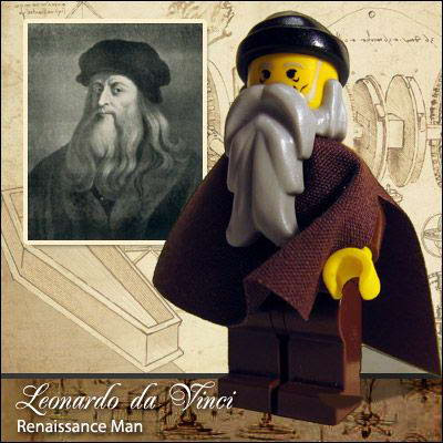 Famous people in Lego