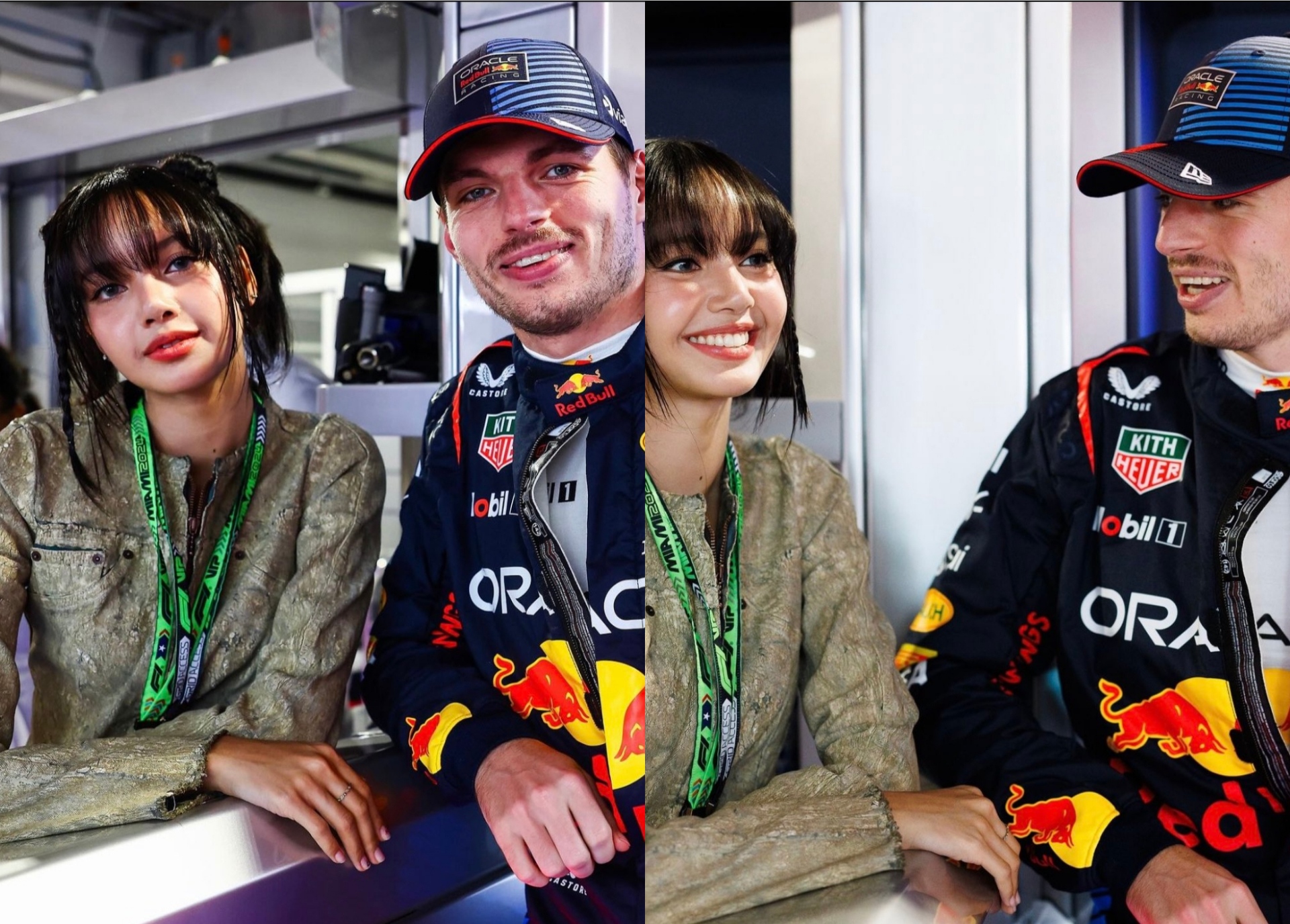 BLACKPINK's Lisa Adds Glamour to F1 Miami Grand Prix: Waving the Flag and Mingling with Max Verstappen