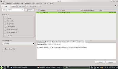 create a bootable USB opensuse