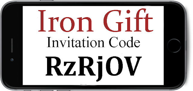 Iron Gift App Invite Codes 2021-2122, Iron Gift Referral Codes, Iron Gift Mobile Download Android and Iphone