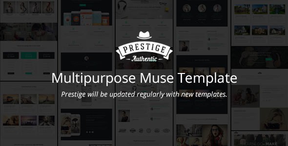 Clean and Modern Multipurpose Muse Template 