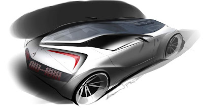  Acura 2+1 Coupe NSX Concept Study  