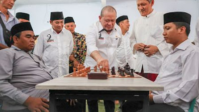  Buka Turnamen Catur Antar Pesantren se-Madura, Ketua DPD RI Ulas Sejarah Islam 