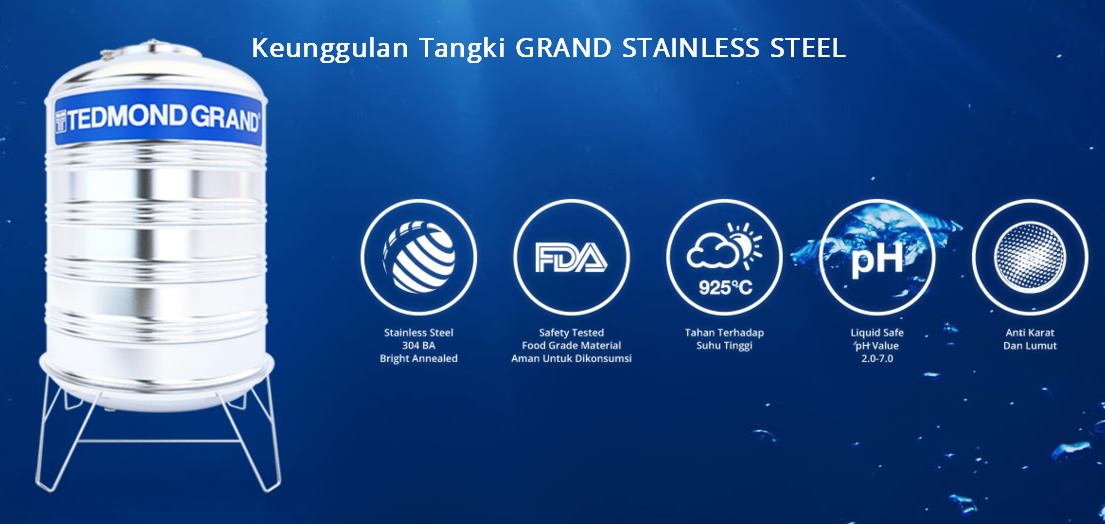 Harga Profil Tank Terbaru Tangki Air Stainless Steel 