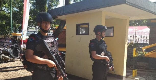 Pasca Penangkapan 5 Terduga Teroris Jemaah Islamiyah, Polisi Tingkatkan Keamanan Mako