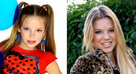 Antes y después de la niña repelente cantante María Isabel, Eurojunior