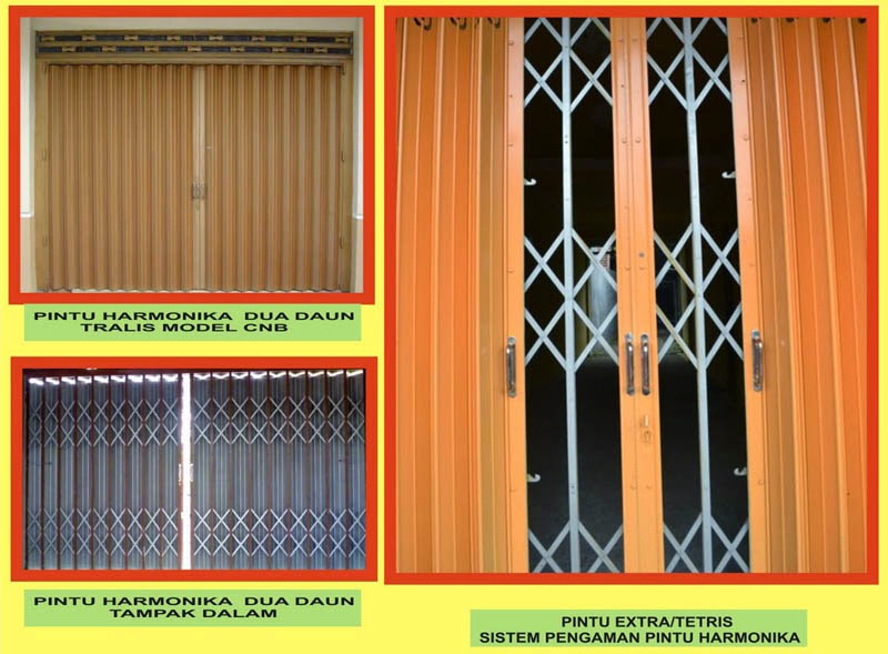 Penjual Pintu Harmonika 