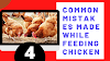 Common mistakes made while feeding chicken with supplements 
