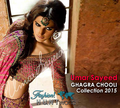 Umar Sayeed Ghagra And Chooli Collection 2015-2016