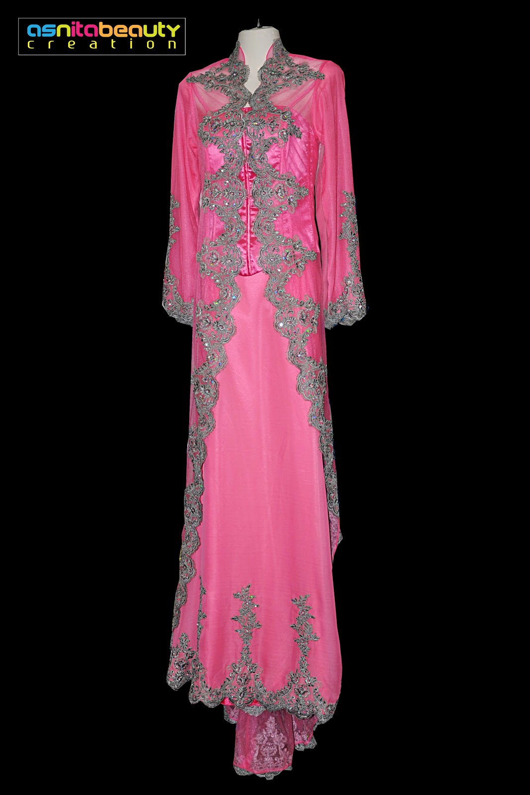  Busana Pengantin warna Pink Silver New Arrival Oktober 