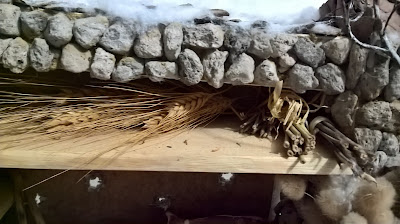 grano Mangiatoia Casetta presepe per Natale - tutorial diy fai da te