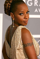 Mary J Blige Tattoo, Unique Celebrity Tattoo, Celebrity Tattoo, tattoo trend Celebrity, tattoo trend, tattoo trends, new tattoo trend design, tattoo trend design, tattoo inspiration