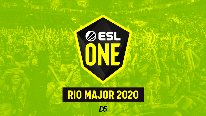 ESL One Rio é adiado para novembro e segundo Major de 2020 é cancelado