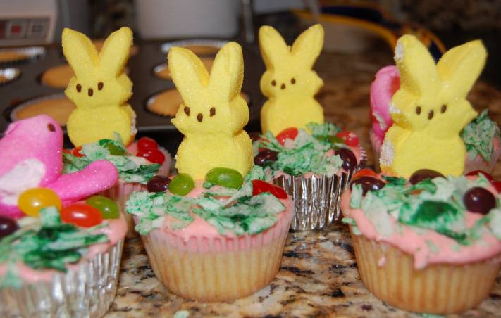 easy easter cupcakes for kids. easy easter cupcakes for kids.