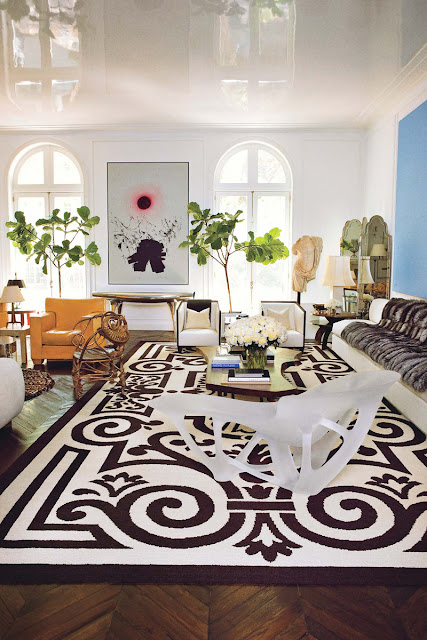 Decor Inspiration- Reed and Delphine Krakoff New York townhouse