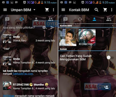 BBM Mod Material Design Transparan 2.9.0.44 APK 