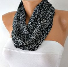 Leopard Design Scarf