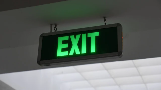 Exit Sign Board Lights