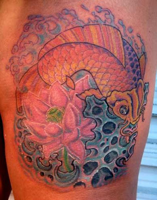 koi fish tattoo design. Koi Fish Tattoo Designs