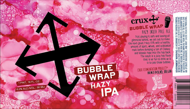 Crux Fermentation Project Working On Bubble Wrap Hazy IPA Cans