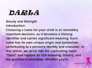 meaning of the name "DARLA"