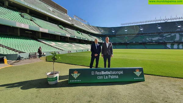 El Cabildo agradece la donación del Real Betis Balompié a las personas afectadas por el volcán