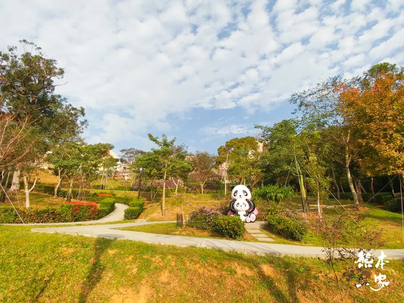 鶯歌永吉公園IG網美景點｜炮仗花、櫻花齊登場還有3D立體彩繪步道