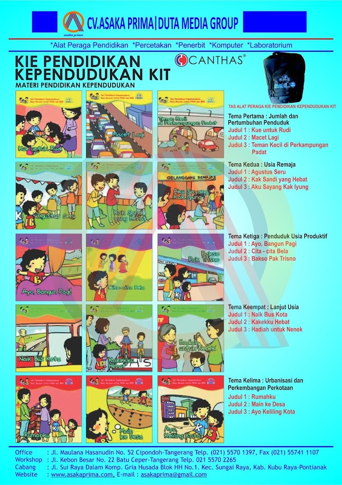 KIE KIT PENDIDIKAN dan KEPENDUDUKAN KIT BKKBN 2016 - KIE KIT KEPENDUDUKAN JUKNIS 2016 - KIE KIT juknis 2016