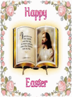 download besplatne animacije za mobitele slike čestitke blagdani Uskrs Happy Easter Isus Krist