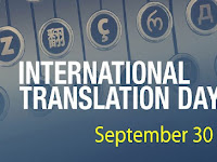 International Translation Day - 30 September.