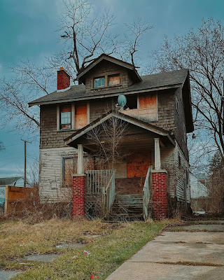Casa abbandonata a Detroit