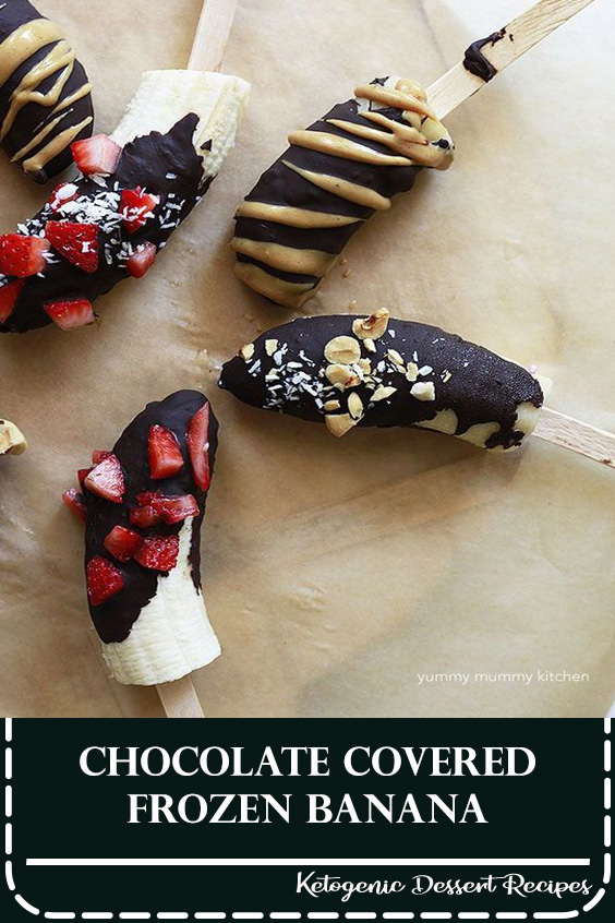 Delicious homemade chocolate covered frozen banana are a delicious treat for summer or anytime. They're easy to make vegan and gluten-free. Delicious homemade chocolate covered frozen banana are a delicious treat for summer or anytime. They're easy to make vegan and gluten-free.