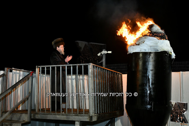 ל"ג בעומר בחצר הקודש באיאן