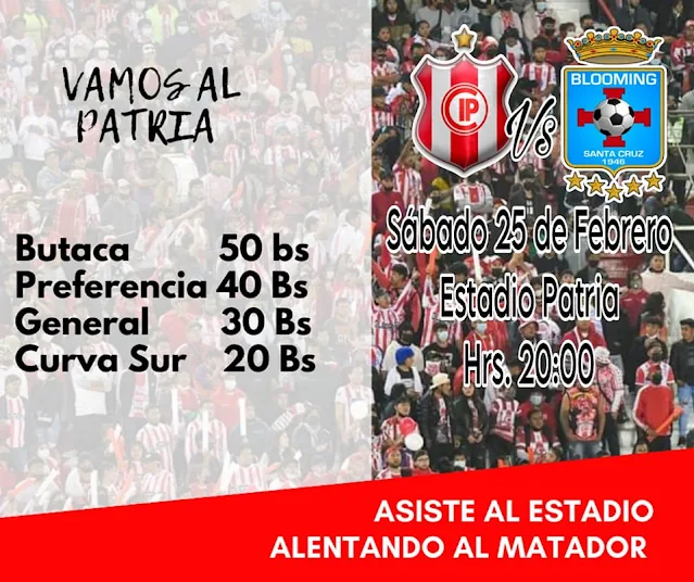 Venta de Entradas Independiente vs Blooming