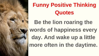 Funny Positive Thinking Quotes