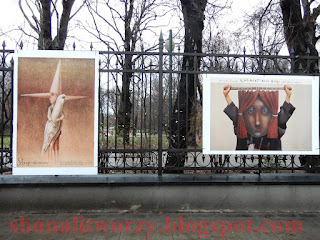 Stasys Eidrigevičius Eidrigevicius Plakaty wystawa plakatów Galeria Saska CSK Lublin Centrum Spotkania Kultur w Lublinie