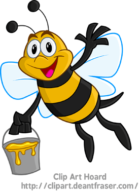 Download Clip Art Hoard: Honey Bee Clipart