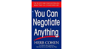 You can Negotiate anything by Herb Cohen