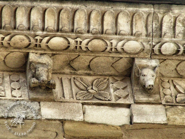 VIENNE (38) - Abbatiale romane Saint-André-le-Bas (Extérieur)