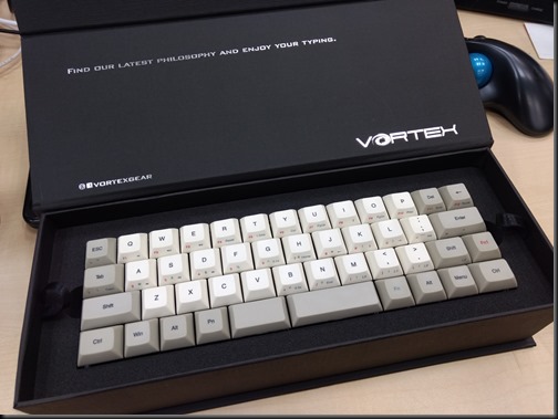 Mobilehackerz再起動日記 40 コンパクトメカニカルキーボード という世界 Vortex Core 47key Keyboardレビュー