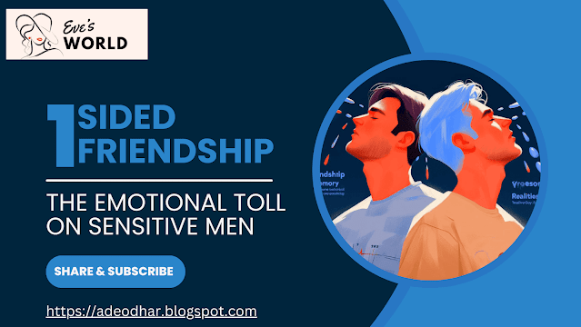 One Sided Friendships and Emotional Exploitation | When 'Nice' Men Realize They are Just a Shoulder to Cry On
