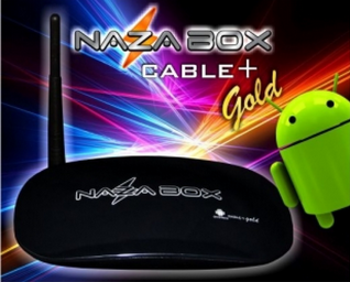 Atualizacao do receptor Nazabox Cable+Gold V1.0.0.25