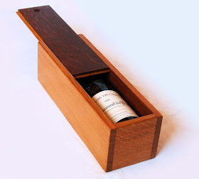 oak wood wine box