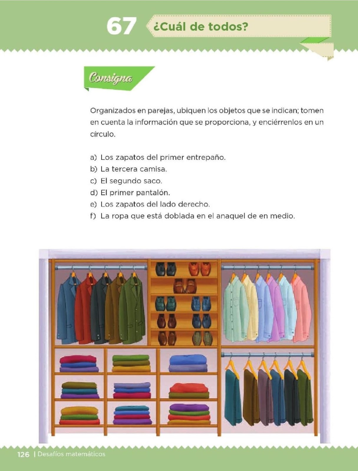 ¿Cuál de todos? - Bloque IV - Lección 67 ~ Apoyo Primaria